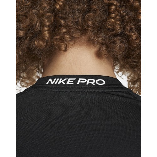 Футболка для подростков Nike B NP DF LS Top 24, чёрная FJ6822 010