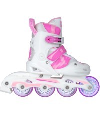 Детские коньки inSPORTline Caneto со светодиодными передними колесами