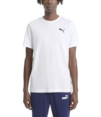Puma Men's ESS Small Logo Tee White 586668 52
