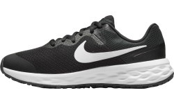 Nike Revolution 6 Nn apavi pusaudžiem Black White DD1096 003