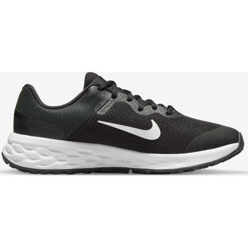 Nike Revolution 6 Nn apavi pusaudžiem Black White DD1096 003