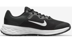 Nike Revolution 6 Nn apavi pusaudžiem Black White DD1096 003