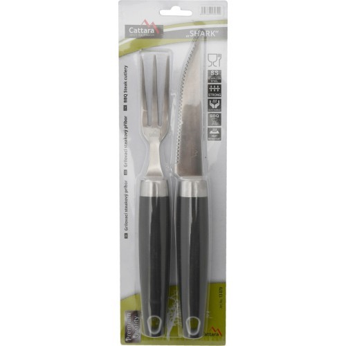 Grilling Steak Cutlery Cattara SHARK, 24cm