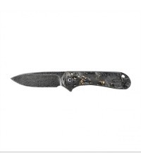 Складной нож Civivi Elementum C907C-DS1 shredded carbon fiber / golden black