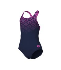Kikko V Swim Pro Back peldkostīms, tumši zils ar rozā, 10-11 g. - 790