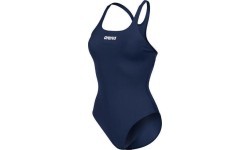 Женский купальник Swim Pro Solid, тёмно-синий с белым, 34 - 750