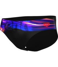 M Dreamhline Swim Briefs Black-Multi 100 - 550