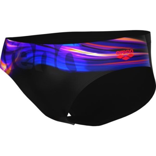 M Dreamhline Swim Briefs Black-Multi 100 - 550