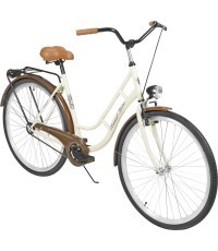Dviratis AZIMUT Retro 28" 2023 krēms