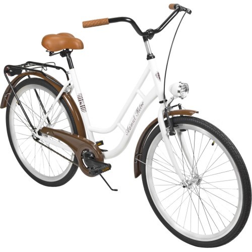 AZIMUT Retro 26" 2025 sieviešu velosipēds, balts