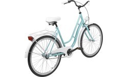Велосипед AZIMUT Retro 26" 2025, бирюзовый