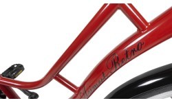 AZIMUT Retro 28" 2025 bicycle, burgundy