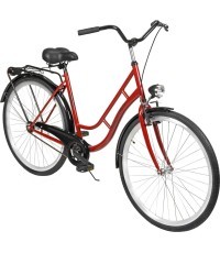 AZIMUT Retro 28" 2025 bicycle, burgundy