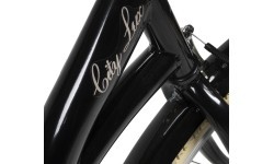 Dviratis AZIMUT City Lux 26" 2023 melns-krēms