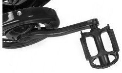 Dviratis AZIMUT City Lux 26" 2023 melns-krēms