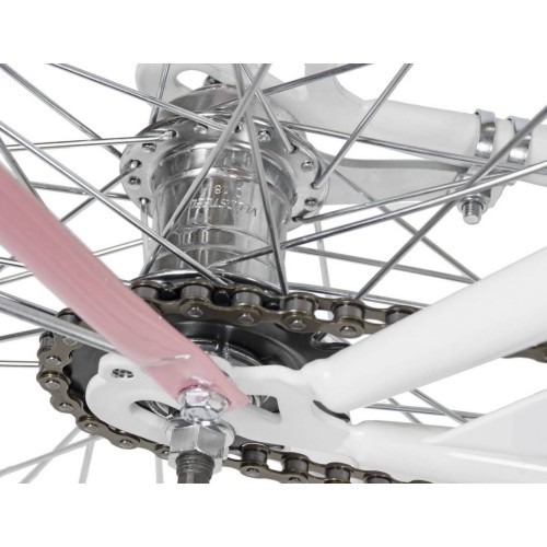 Velosipēds AZIMUT City Lux 26" 2025 white-pink