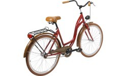 Dviratis AZIMUT City Lux 26" 2023 bordo-brūns