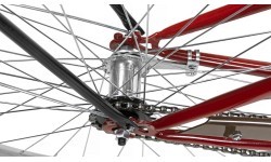 Velosipēds AZIMUT City Lux 26" 2025 bordo-brūns