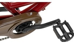 Dviratis AZIMUT City Lux 26" 2023 bordo-brūns