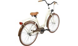 Dviratis AZIMUT City Lux 26" 2023 cream-brown