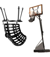 Basketbola grozs Rebounder inSPORTline Returno - Black