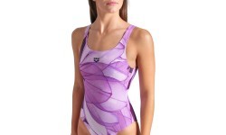 Слитный купальник Seabed O Back, фиолетовый, 38 - 900