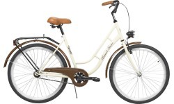 Velosipēds AZIMUT Retro 26" 2025, krēmkrāsas