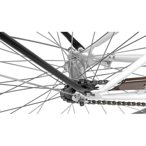 AZIMUT Retro 26" 2025 sieviešu velosipēds, balts