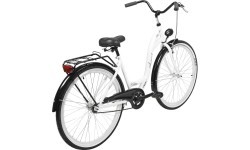 Dviratis AZIMUT City Lux 28" 2023 balts- melns