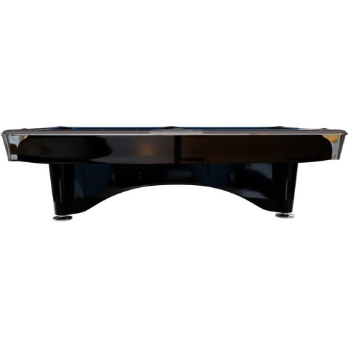 Billiard Table, Pool, Dynamic IV, shining black, 9 ft., Simonis 760 blue green