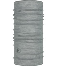 Балаклава Merino, тонкая, однотонная, светло-серая - 933