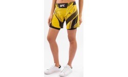 Женские шорты UFC Venum Authentic Fight Night – Long Fit – жёлтые