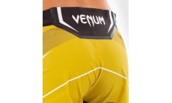 UFC Venum Authentic Fight Night Women's Shorts - Long Fit - Yellow