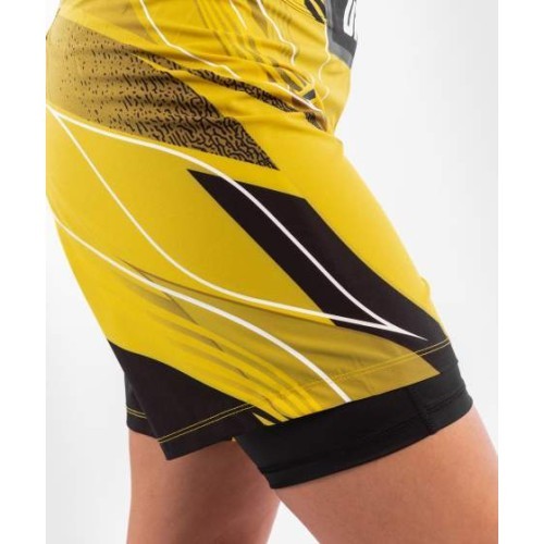 Женские шорты UFC Venum Authentic Fight Night – Long Fit – жёлтые