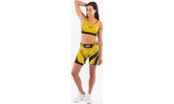 Женские шорты UFC Venum Authentic Fight Night – Long Fit – жёлтые