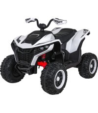 Kvadricikls Fast Wheel, balts