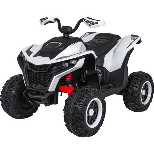 Kvadricikls Fast Wheel, balts