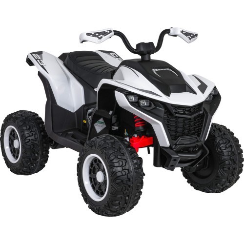 Quad Fast Wheel Vehicle White