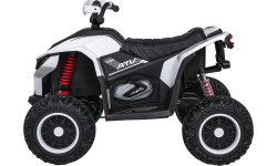 Quad Fast Wheel Vehicle White