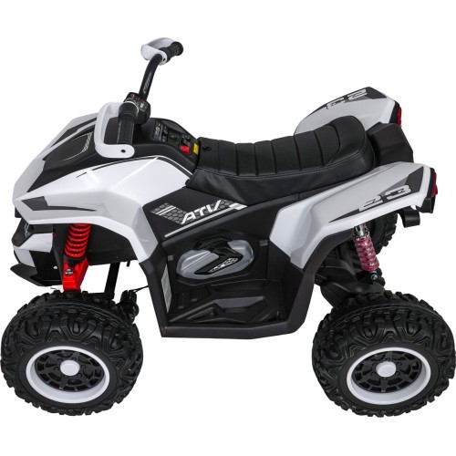 Quad Fast Wheel Vehicle White