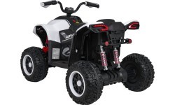 Kvadricikls Fast Wheel, balts