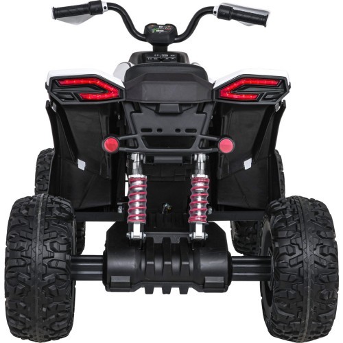 Kvadricikls Fast Wheel, balts
