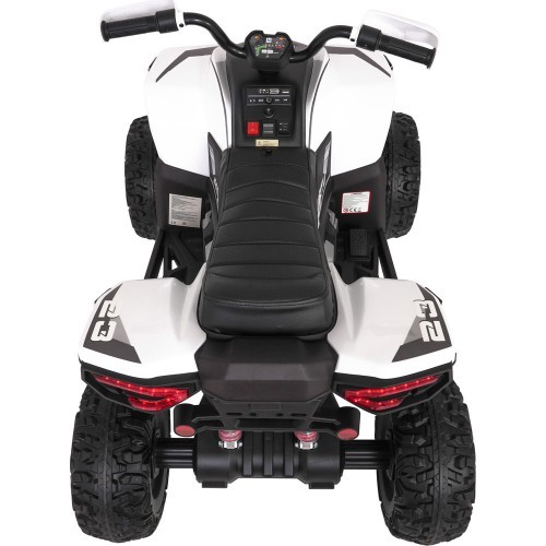 Kvadricikls Fast Wheel, balts