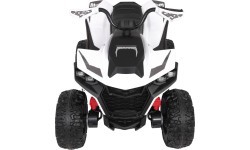 Kvadricikls Fast Wheel, balts