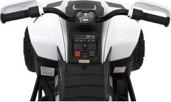Quad Fast Wheel Vehicle White
