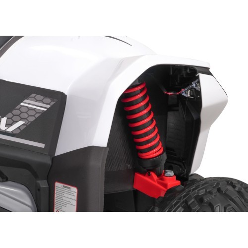 Kvadricikls Fast Wheel, balts