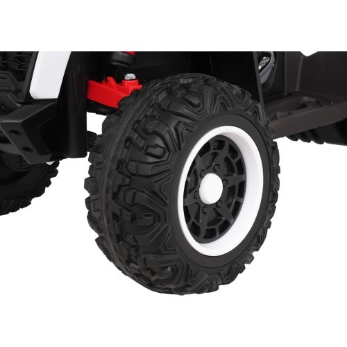 Kvadricikls Fast Wheel, balts