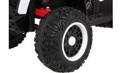 Kvadricikls Fast Wheel, balts