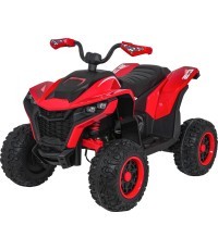 Электрический квадроцикл Fast Wheel, красный