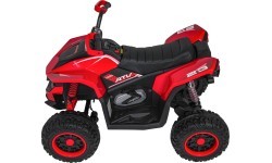 Quad Fast Wheel Vehicle Red